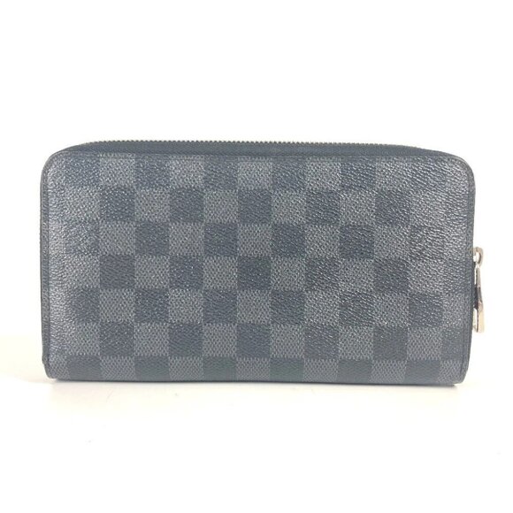 LOUIS VUITTON N63077 Damier Graphite Zippy Organizer Zip Around Long Wallet - Picture 2 of 16